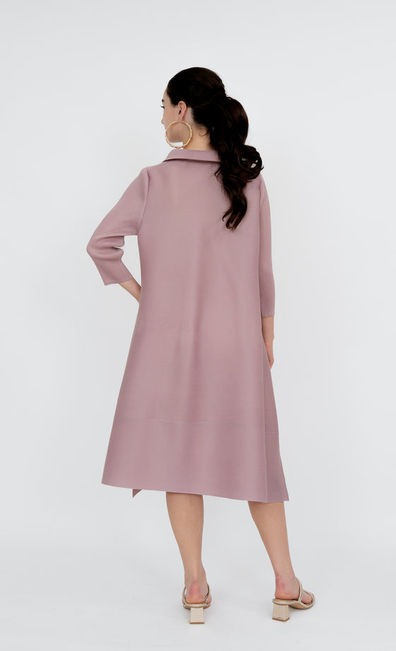 Gombak Long Shirt in Misty Lilac