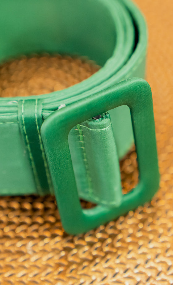 Belt Majestic in Green Bee