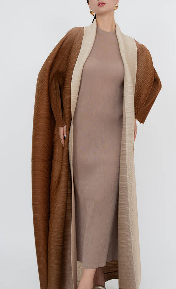 Dang Wangi Cardigan in Creamy Brown