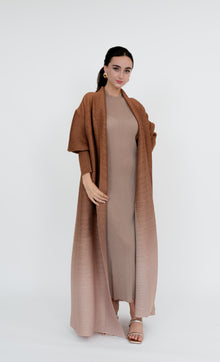  Putrajaya Cardigan in Ombre Brown