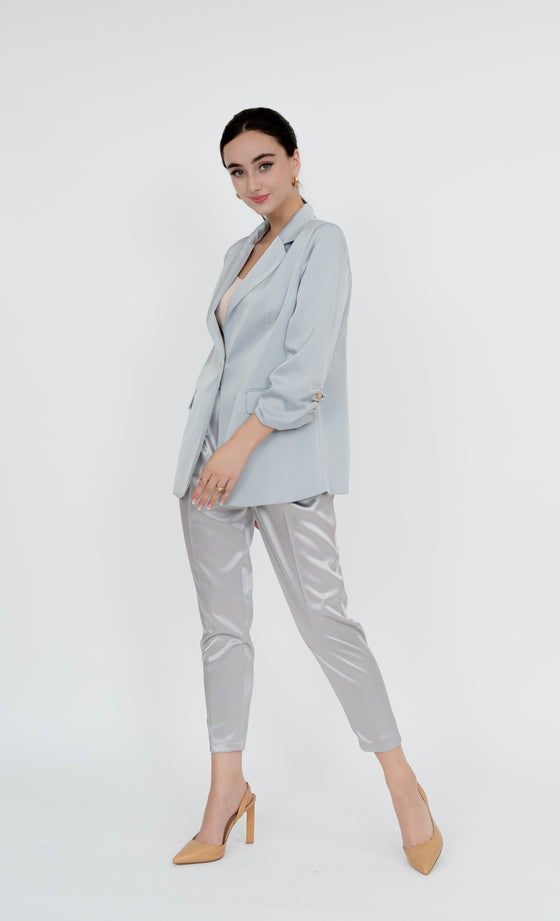 Imbi Blazer in Skylight Blue