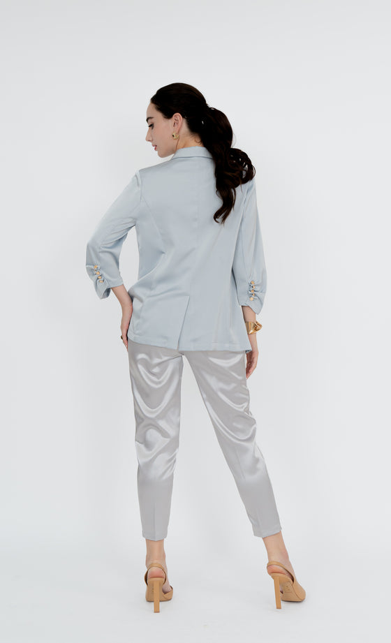 Imbi Blazer in Skylight Blue