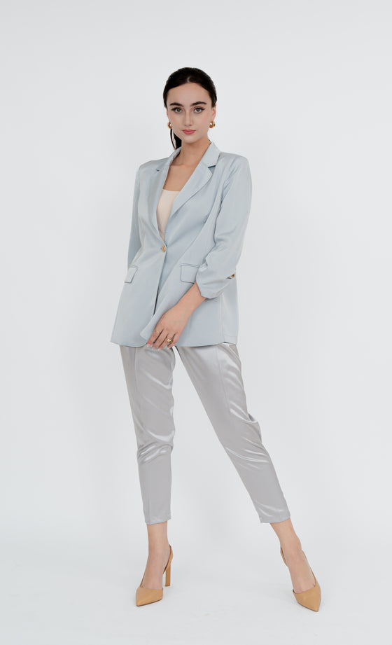 Imbi Blazer in Skylight Blue