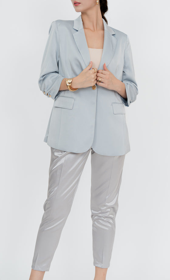 Imbi Blazer in Skylight Blue