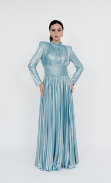  Ampang Dress in Frosted Blue