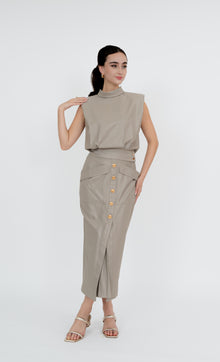  Pavilion Skirt in Sage Grey