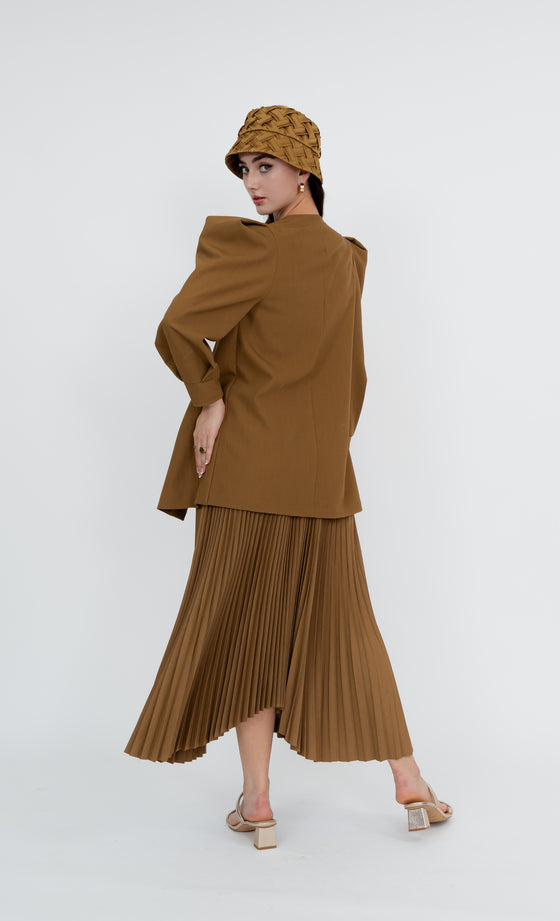 Imbi Skirt in Golden Brown