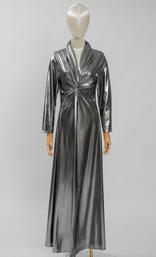  Selene Dress in Platinum Silver