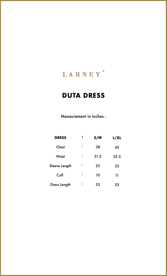 Duta Dress in Champagne