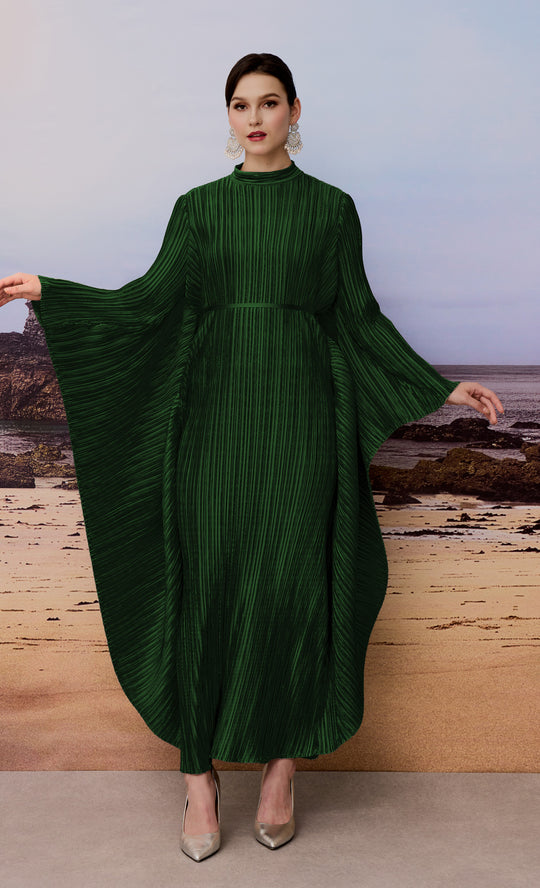 Miss Radiant Caftan in Emerald Green