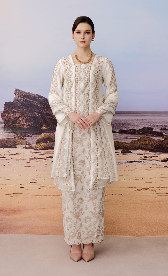 Align Kebaya in Ivory