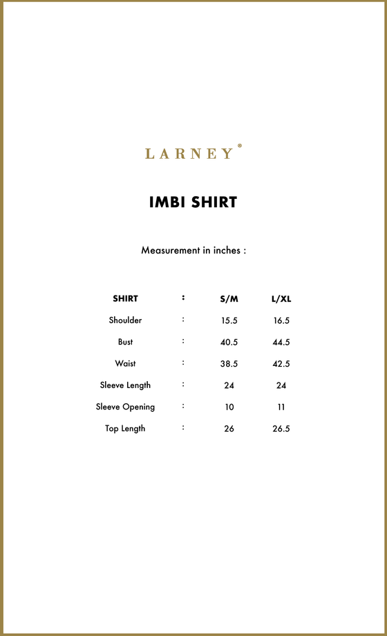 Imbi Shirt in Golden Brown