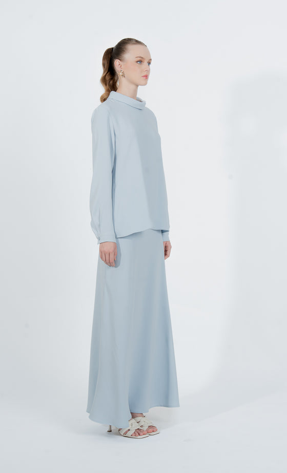 Enara Top in Ballad Blue