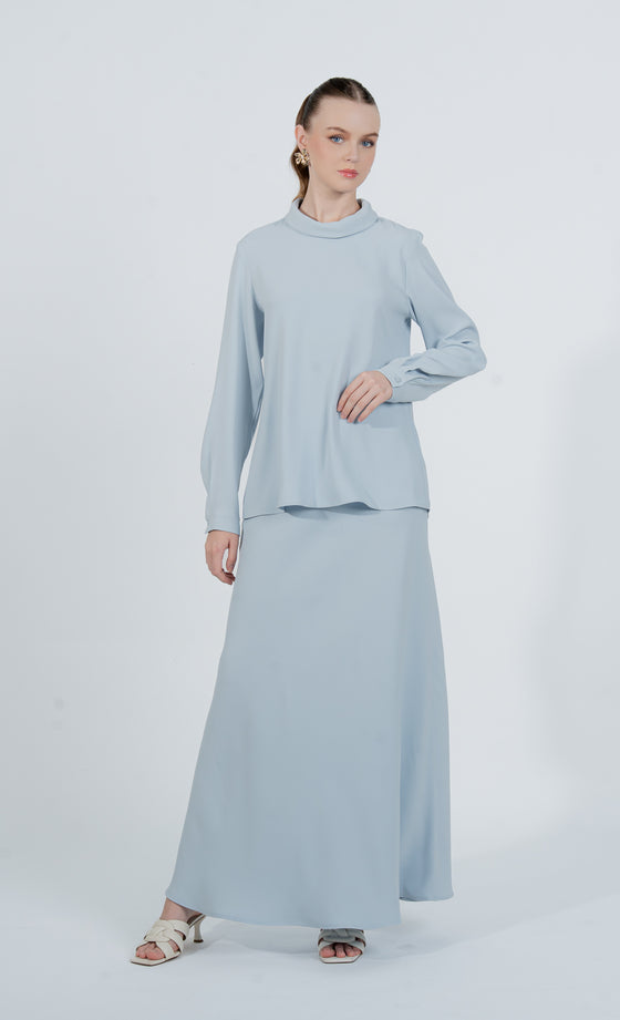 Enara Top in Ballad Blue