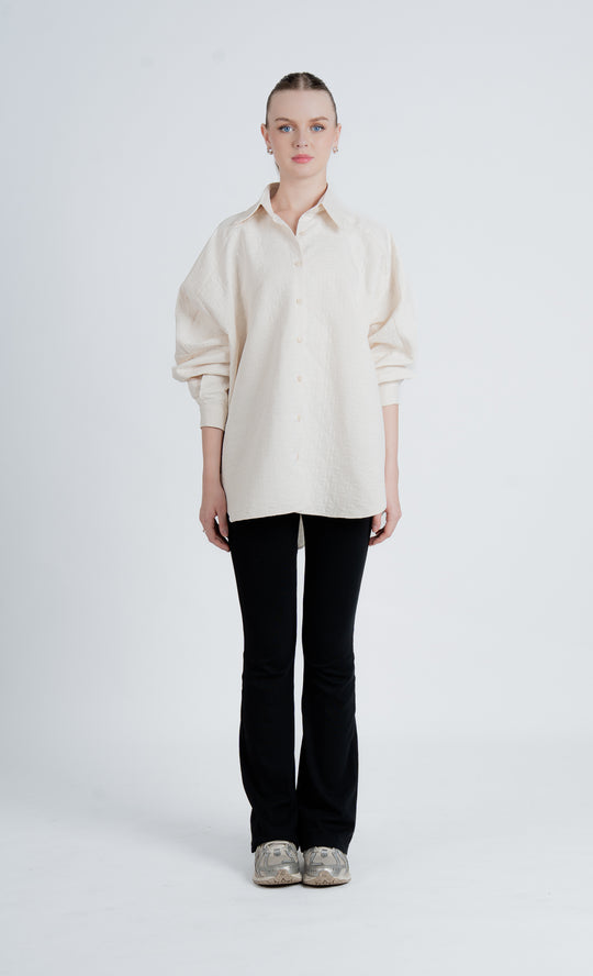 Sepang Oversized Shirt in Lucent White