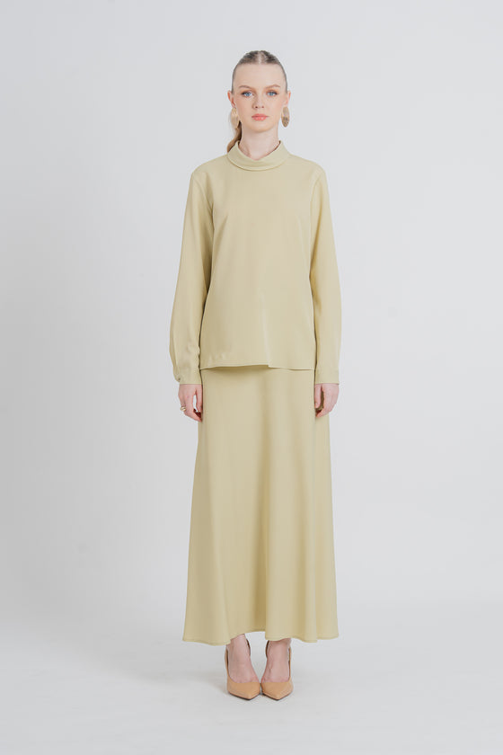 Enara Skirt in Mellow Green