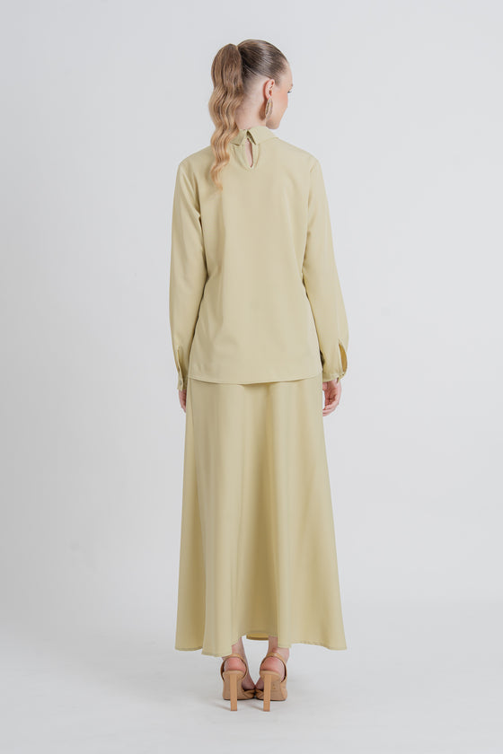 Enara Skirt in Mellow Green