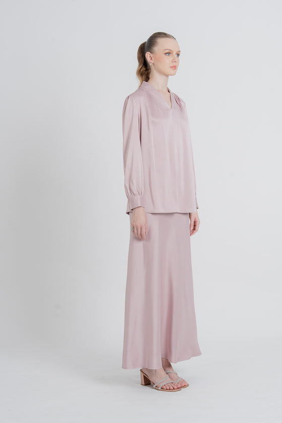 Elarine Skirt in Dusty Purple