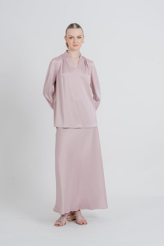 Elarine Skirt in Dusty Purple