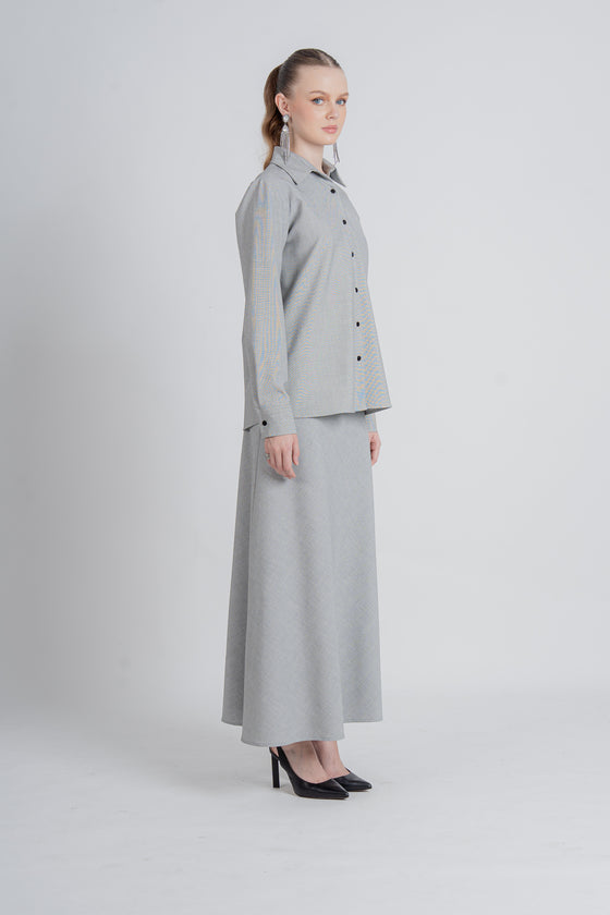 Elnara Skirt in Black and White