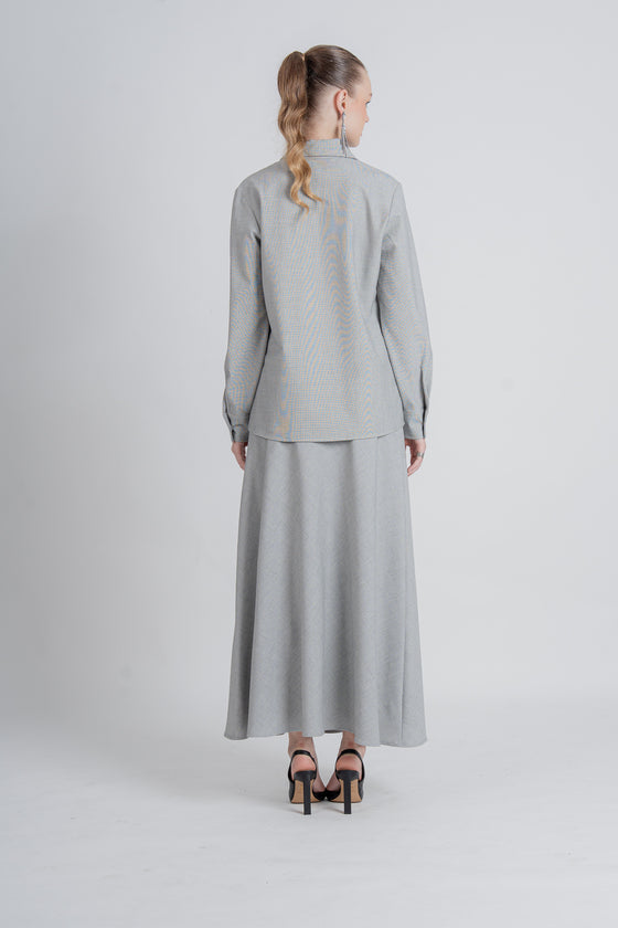 Elnara Skirt in Black and White