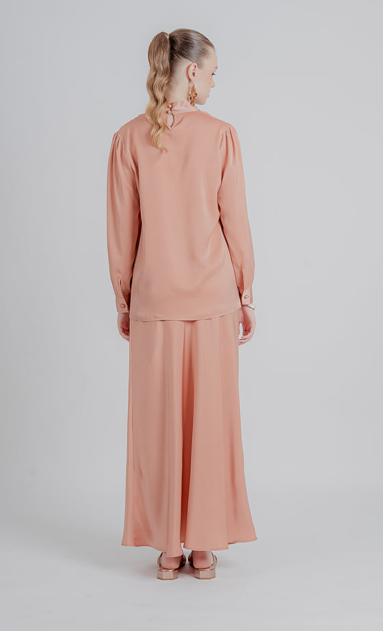 Elarine Top in Dusty Coral