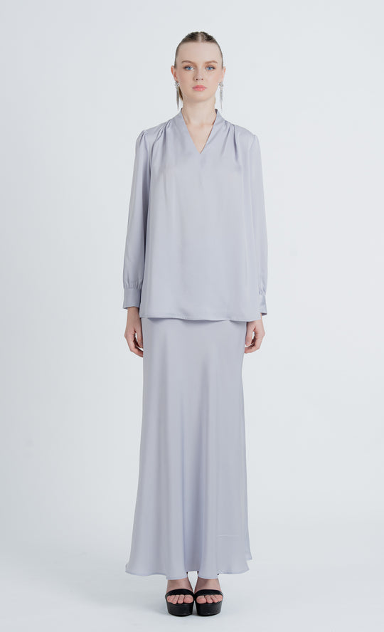 Elarine Top in Dusty Lilac