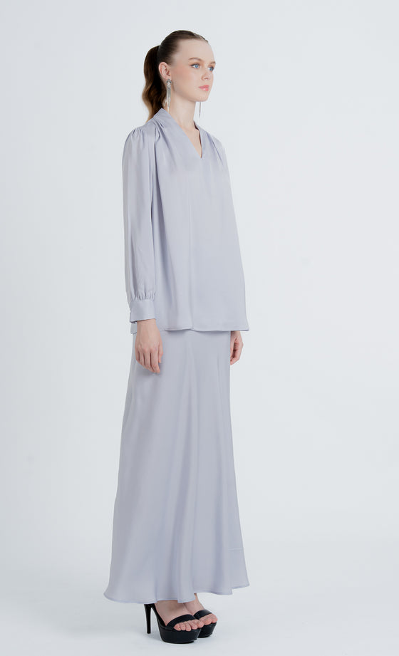 Elarine Top in Dusty Lilac