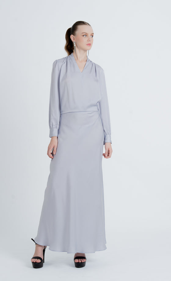 Elarine Skirt in Dusty Lilac