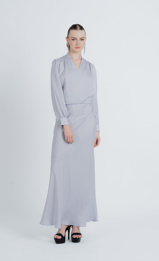 Elarine Skirt in Dusty Lilac