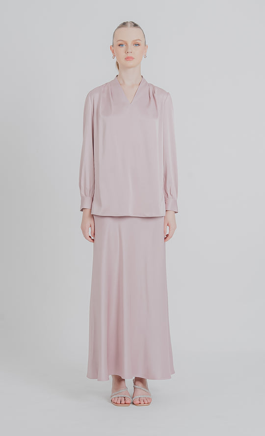 Elarine Skirt in Dusty Purple