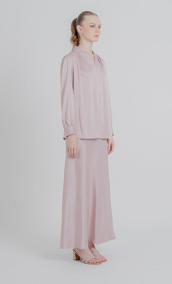 Elarine Top in Dusty Purple