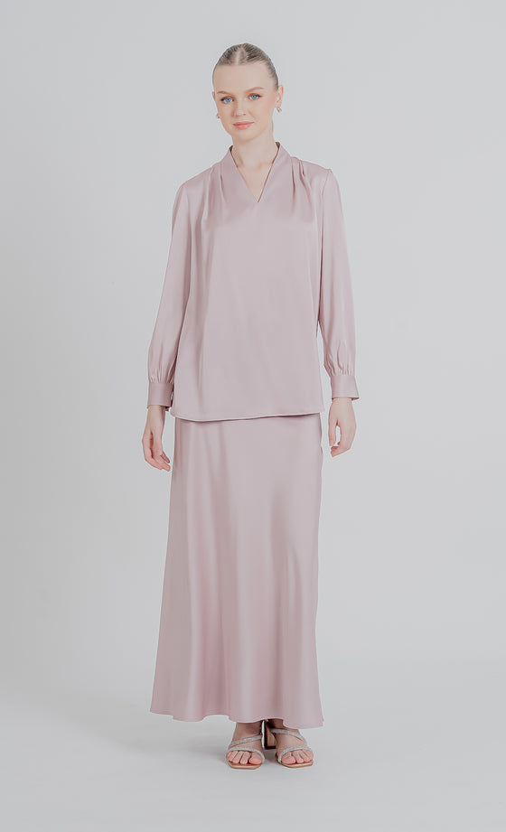 Elarine Top in Dusty Purple