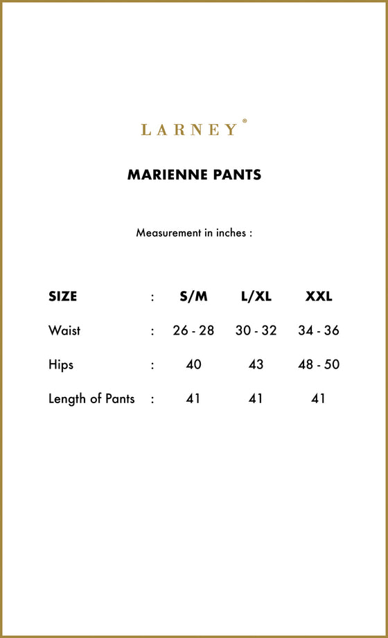Marienne Pants in Amber Champagne