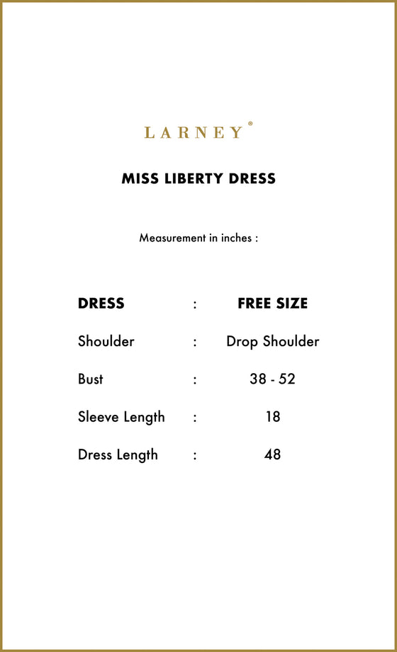 Miss Liberty Dress in Red