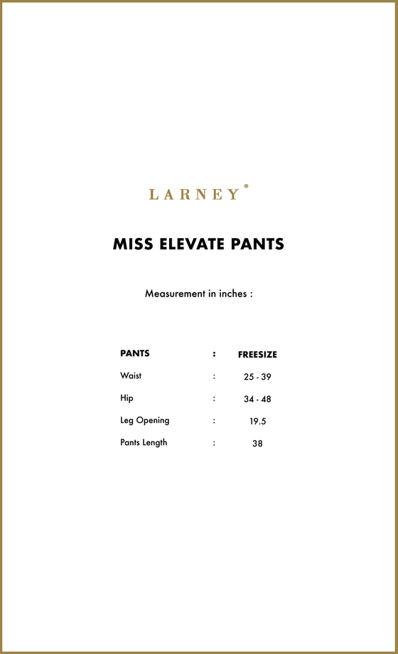 Miss Elevate Pants in Green Bee