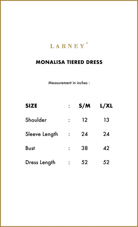 Monalisa Tiered Dress in Red