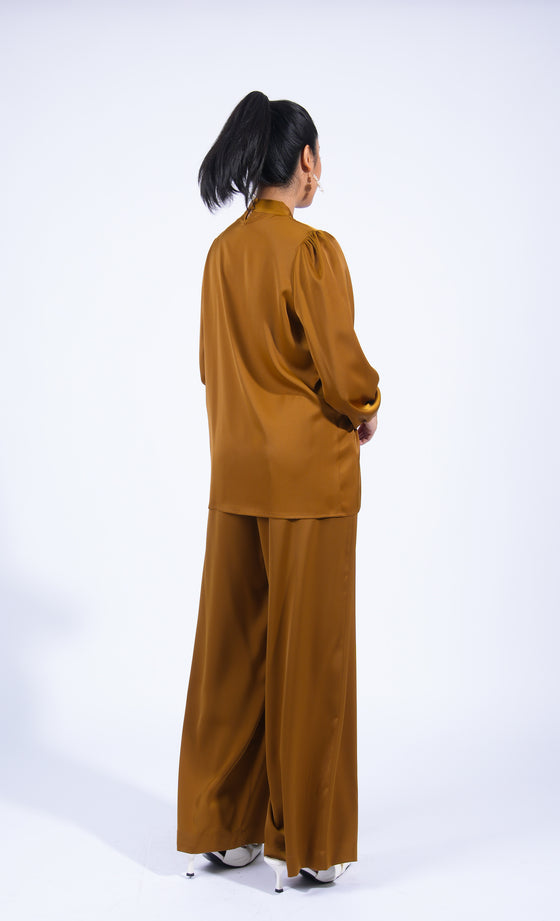 Miss Plush Top in Golden Brown