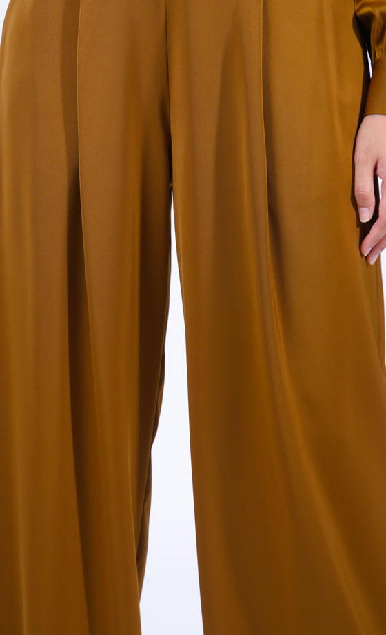 Miss Plush Pants in Golden Brown