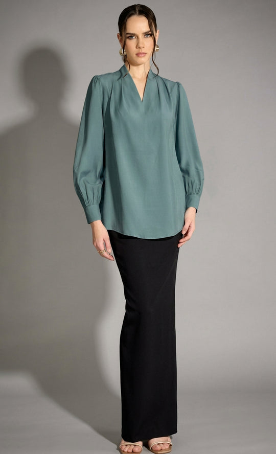 Nina Top in Blue Haze