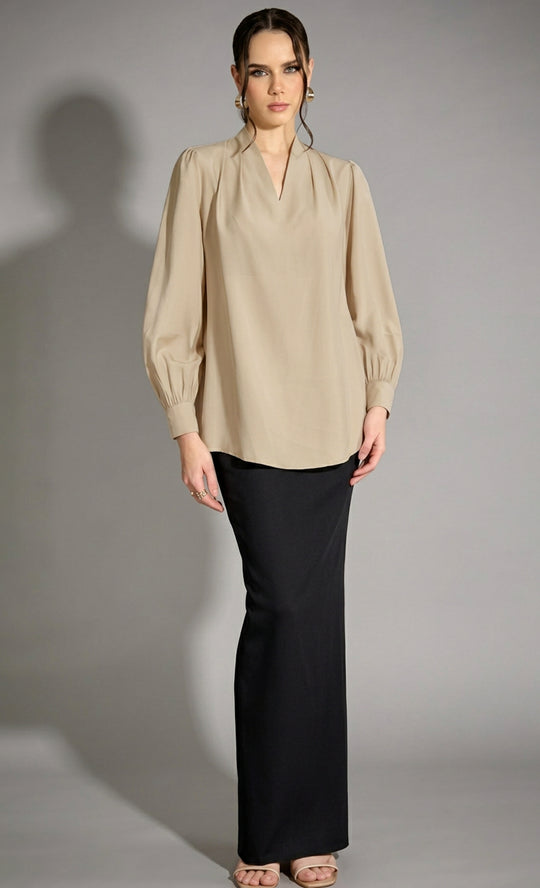 Nina Top in Nude