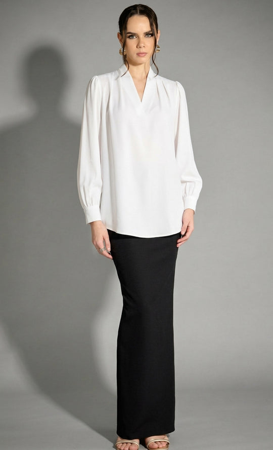 Nina Top in Off White