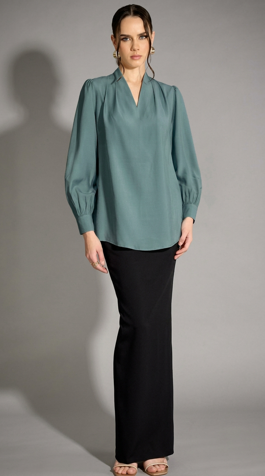 Nina Top in Blue Haze
