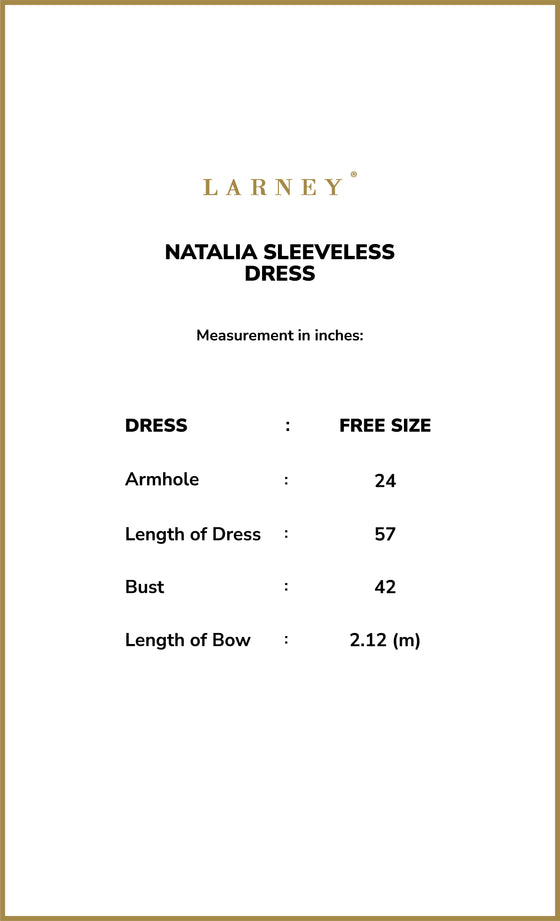 Natalia Sleeveless Dress in Creme Brulee