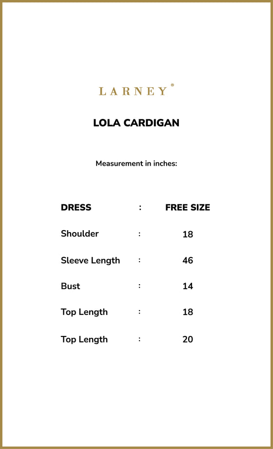 Lola Cardigan Top