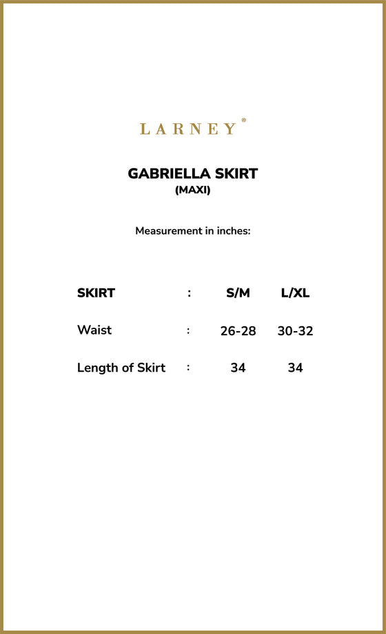Gabriella Skirt in Vanilla Cream