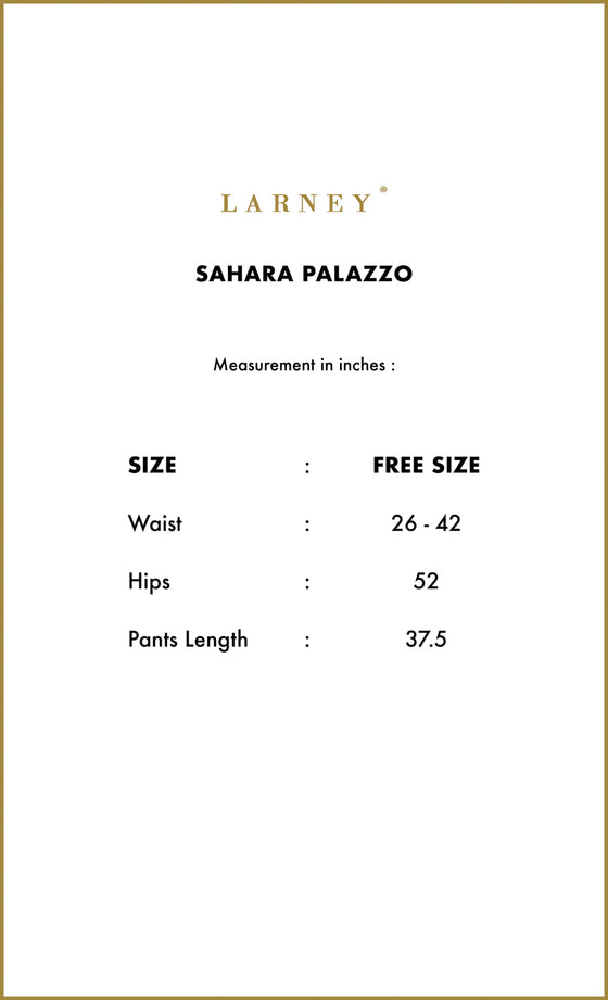 Sahara Palazzo in Nude