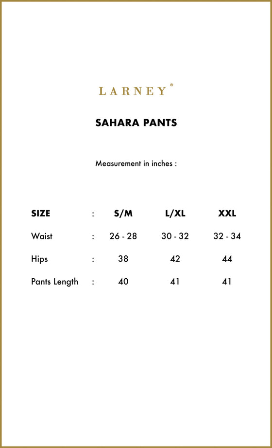 Sahara Pants in Cinnamon Brown