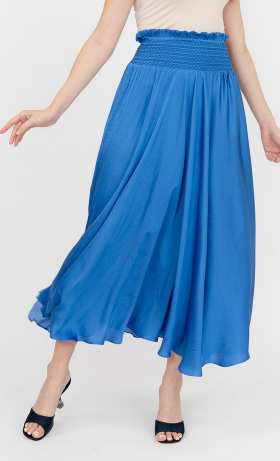Estella Skirt in French Blue
