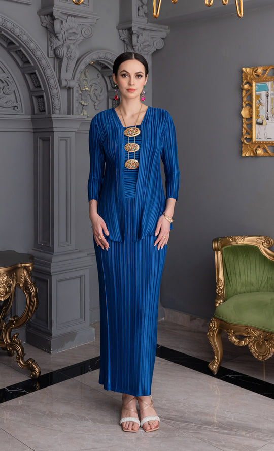 Miss Sleek Kebaya in French Blue